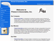 Tablet Screenshot of freeseinc.com